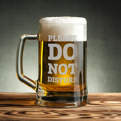 Келих для пива "Please do not disturb"