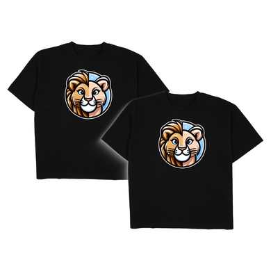 Парные футболки "Львы"